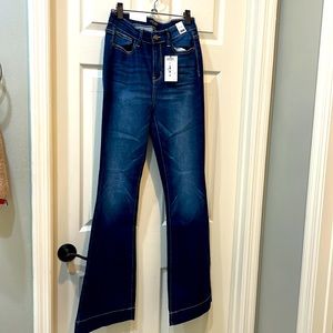 Judy Bloom Hi Rise, 2 in hem, Trouser flare, 5/27, NWT